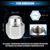 Honda Accord 5 x M12x1.25 Wheel Lug Nuts (1976-1981)