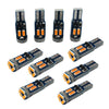 Instrument Panel 10 x T5 7SMD Yellow LED Dash Light Bulbs (Fits Various)