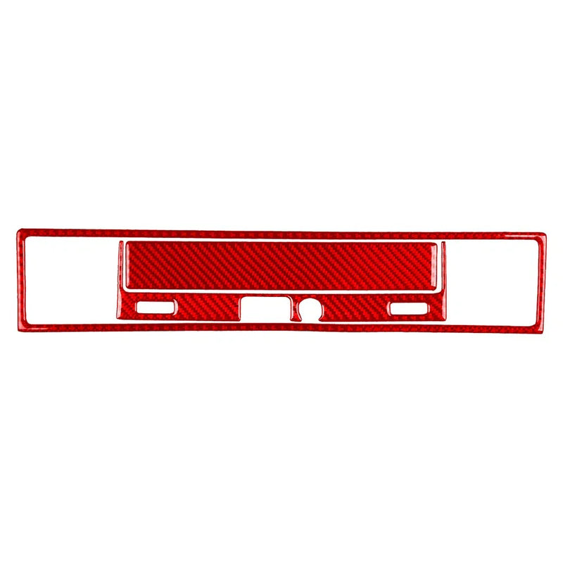 BMW 3 Series E36 (1994-1996) Carbon Fiber Red Storage Box Cover Trim