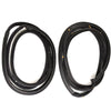 Door Rubber Weatherstrip FL+FR Fits Nissan Sentra Sunny B12 4D SED 1985-90 D06
