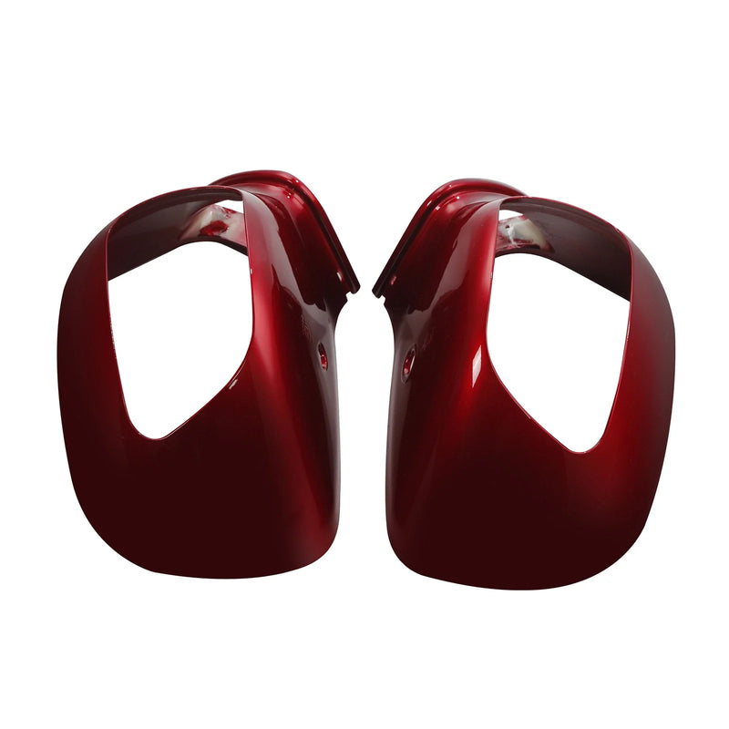 Honda Goldwing GL1800 Red Rear View Mirror Covers (2001-2017)