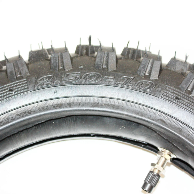 PIT PRO Trail Dirt Bike 10 Inch Front Knobby Tire + Tube