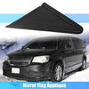 Dodge Grand Caravan Plastic Black 1 x Mirror Flag Applique Left