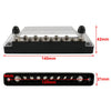 Car Marine RV Boat Black 10 Terminal Power Distribution Block with Cover