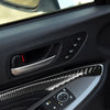 Lexus RC350 RC F Sport 2015-2022 Carbon Fiber Interior Door Panel Cover Trim