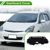 Toyota Wish 2010-2018 Sun Protector Black Blue Dashboard Cover Mat