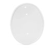 Honda Z50R XR75 MR50 WHITE FRONT SIDE NUMBER PLATE (1974–1987)