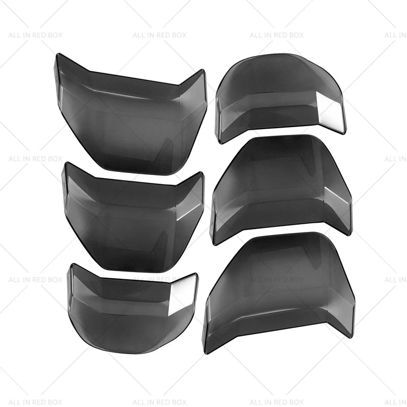 Ford Mustang GT 6 x Car Tail Light Lamp Cover Trim (2018-2022)