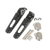 Honda CBR1000RR Black Rear Passenger Footrests Pegs (2017-2025)