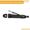 Nissan Versa (2007-2012) Black Front Driver Side Door Handle