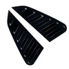 Subaru Impreza WRX Gloss Black Rear Window Louvers (2011-2014)