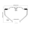 Harley Softail Breakout Low Rider Mustache Engine Guard Bar (2018 - 2024)