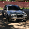 BMW E46 E39 3 Series Glossy Black M4 Style Rearview Mirror Covers (1998-2005)