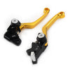 Honda XR250 XR400 Gold CNC Pivot Brake Clutch Levers (1995-2007)