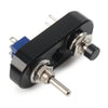 Horn Headlight ON-OFF 1pc 7/8" Mini Dual Toggle Switch (Fits Various Models)