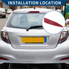 Toyota Yaris without Sport Bumper Rear Left Bumper Reflector (2012–2014)