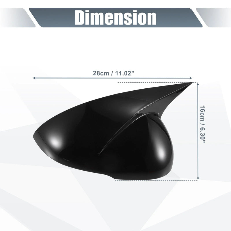 Kia K5 Gloss Black Rearview Mirror Covers (2021-2023)