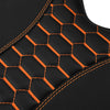 Yamaha YZF R6 Black Orange Driver & Passenger Seats (2017-2022)