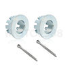 Honda Rancher Trx420 Rear Wheel Axle 2 x Castle Nut (2007–2024)