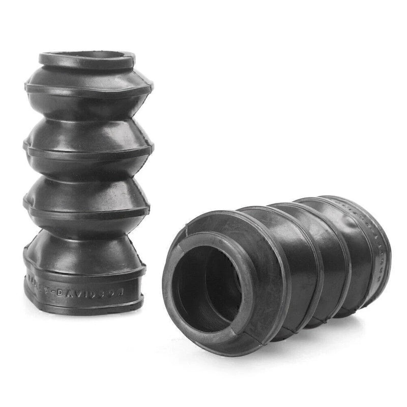 Harley Sportster Dyna FX XL 883 39mm Rubber Fork Cover Gaiters (2004-2023)