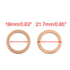 Nissan 10 x M16 Flat Copper Washers Oil Drain Plug Gaskets (11026-61000)