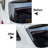 Skoda Kamiq Gloss Black Rear Window Side Wing Trim Covers (2019-2023)