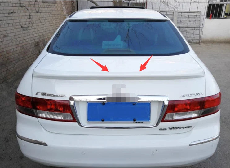 Honda Accord 4DR Sedan White ABS Factory Style Spoiler Wing (2003-2005)
