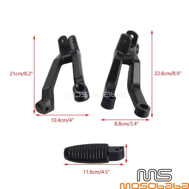 Harley Davidson Nightster Rear Passenger Foot Pegs (2022-2023)