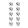 Harley Touring Electra Glide Dyna 10 x Chrome Engine Screw Caps