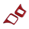 Benz A B C G CLA GLA Carbon Fiber Headlight Switch Cover Trim (2013-2023)