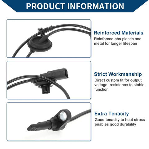 Chevrolet Cruze Front Right ABS Wheel Speed Sensor
