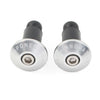 Motorcycle CNC Handlebar Grips & End Cap Plugs (Fits Most Models)
