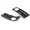 VW Caddy, Touran Front Bumper Fog Light Grille Covers (2003-2010)