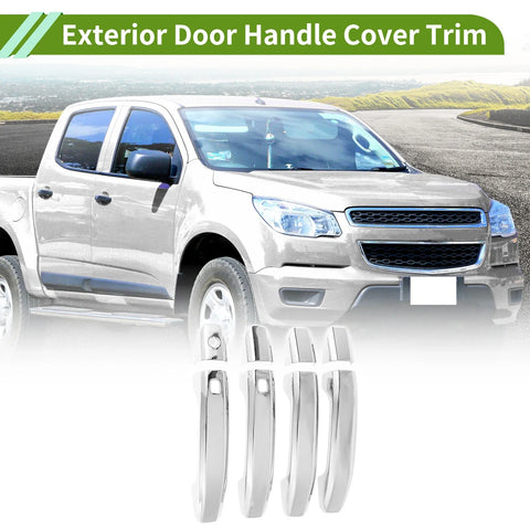 Chevrolet Colorado (2023 - 2024) SilverTone ABS Door Handle Cover Trim