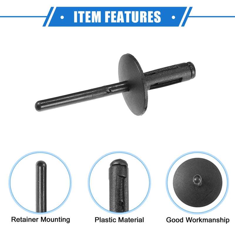 BMW X6 50 Pcs Fender Liner Rivet Bolts (2008 - 2019)