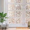 Glass Sticker 3D Rainbow Reflective Window Film Decorative Privacy Cling