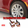Cadillac CT6 Mud Flaps Splash Guards Fender Mudguards Red (2016–2020)