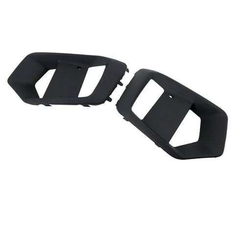 Ford Focus RS (2016-2018) 2x Matte Black Front Bumper Fog Light Covers