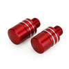 BMW R 1200 1250 GS LC / Adv M10 Mirror Thread Cover Caps Red (2013-2021)