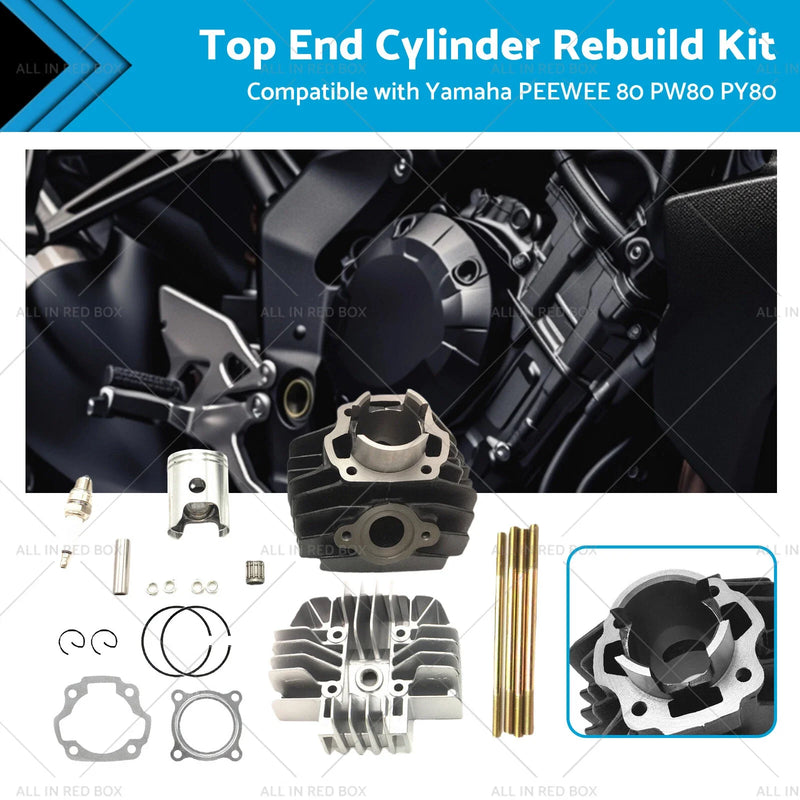Yamaha PEEWEE 80 Top End Cylinder Rebuild Kit (2000-2006)