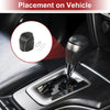 Honda HR-V (2023-2024) Black Carbon Fiber Car Gear Shift Knob Cover 1 Pc