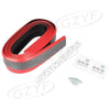 Car Carbon Fiber Front & Rear Lip Splitter Body Spoiler w/ Adhesive