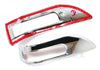 Toyota Hilux MK7 Fortuner Chrome Mirror Covers with LED Signals (2012-2014)