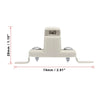 BMW 328i Beige Sun Visor Hook Clip (1999-2000)