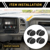 Toyota Tundra Carbon Fiber A/C Air Outlet Cover Trims (2014-2021)