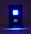Dual LED Backlit Rocker Switch Tray Lights