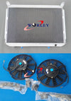 Nissan 300ZX 3.0L V6 Aluminum Radiator + Fans (1984-1989)