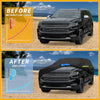 Chevrolet Tahoe Oxford Cloth Black / Blue Waterproof Car Cover with Zipper