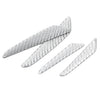 Mercedes Benz 4x Carbon Fiber Door Protective Strips