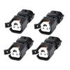 USCAR EV1 to EV6 / EV14 LS1 LS2 LS3 4 x Fuel Injector Adapters 2 Pins